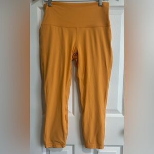 Lululemon Align High-Rise Crop 23" Mango Dream size 10